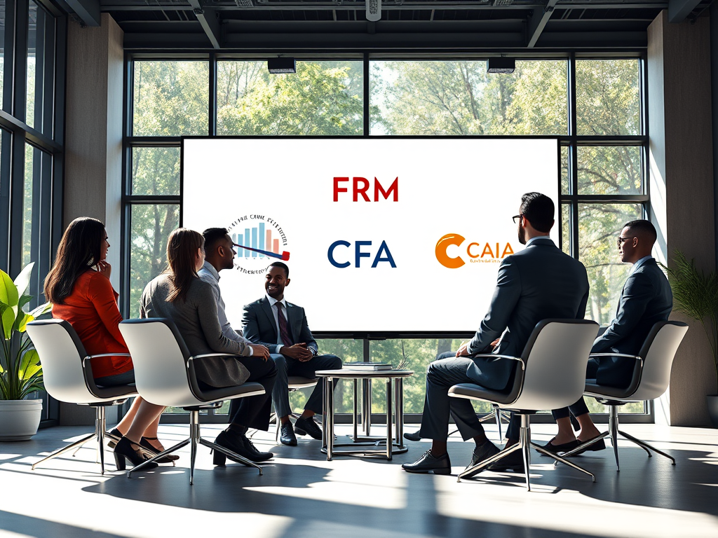 “What are FRM, CFA, and CAIA certifications, and how are they useful for building a successful career?”