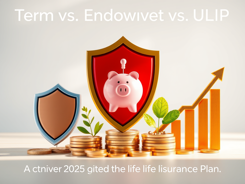 🔍 Term vs. Endowment vs. ULIP: A Complete 2025 Guide to Choosing the Best Life Insurance Plan